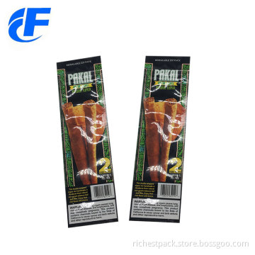 Custom Aluminum Foil Zipper Smell Proof 3 Side Seal Bags